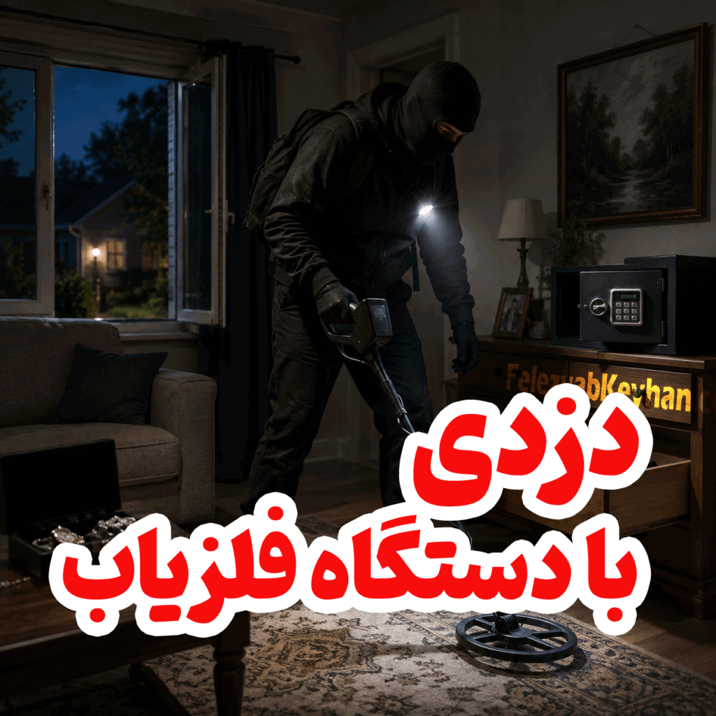 آیا سرقت با دستگاه فلزیاب امکان دارد؟